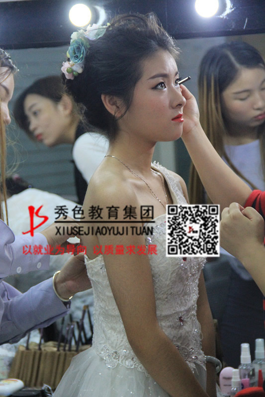 芜湖化妆培训之学员作品