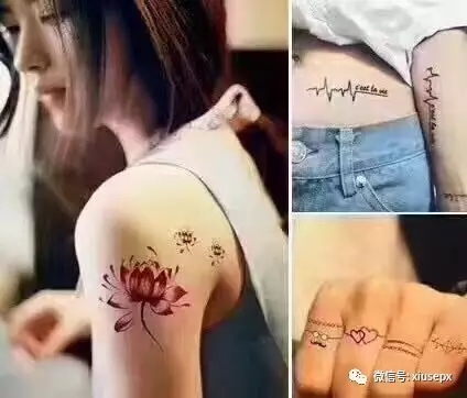 【秀色培训】半永久小型纹身 清新又性感 迷倒一大片！