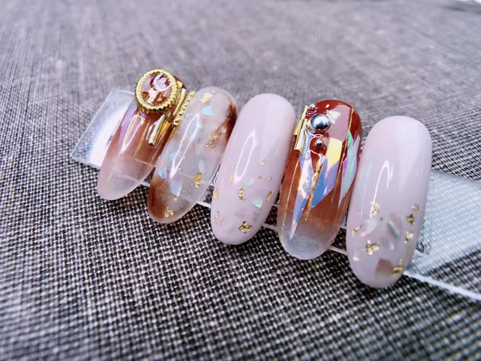 秀色老师美甲作品集